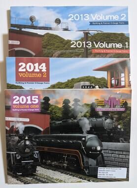 4 MTH  Railroad Electric Train Books